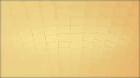 Cubical perspective stretching out, coming closer to the camera and creating Stock Footage 124500653
