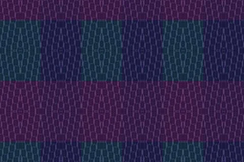 Cubism box blocks grid triangle cube square geometric shape pattern perspective Stock Illustration