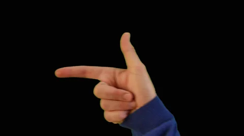 Cucasian Young Man Screen Touch Gestures Stock-Footage 59125017