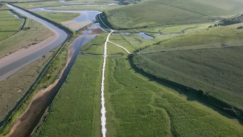 Cuckmere Haven 2 Video stock 241784717