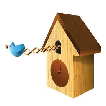 Cuckoo Clock Stock  Illustration Vector Stock Illustration