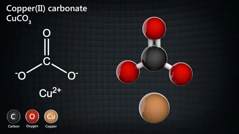 CuCO3 Copper carbonate Stock Footage 146058865