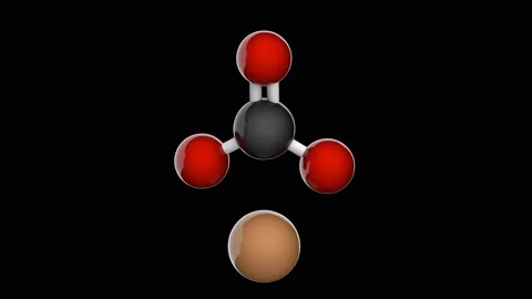 CuCO3 Copper(II) carbonate Stock Footage 146275697