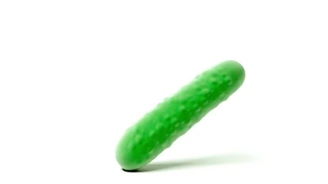 Cucumber 3D icon animation Stock Footage 330793241