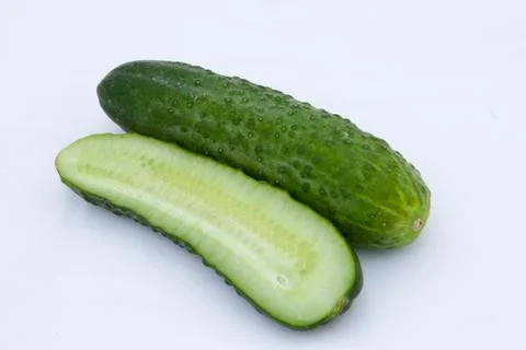 Cucumber close up Stock Photos