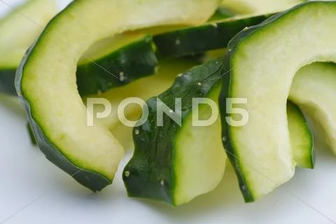 Cucumber closeup Stock Photos
