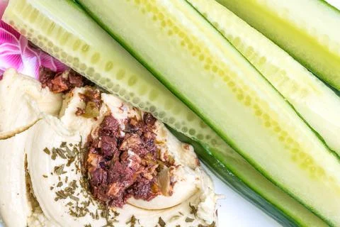 Cucumber Crudite Foto stock