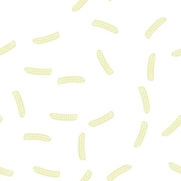Cucumber cut glyph vector seamless pattern Stock Illustration