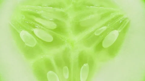 Cucumber green close-up Stock-Footage 166105728