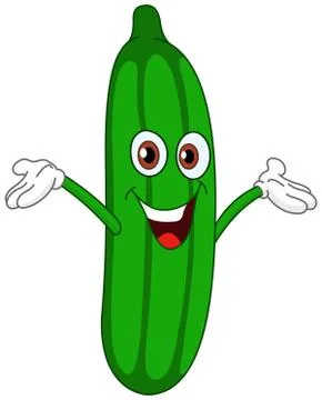 Cucumber Stock Illustration