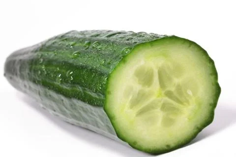 Cucumber isolated Foto stock