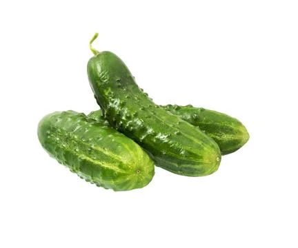Cucumber isolated Stock Photos