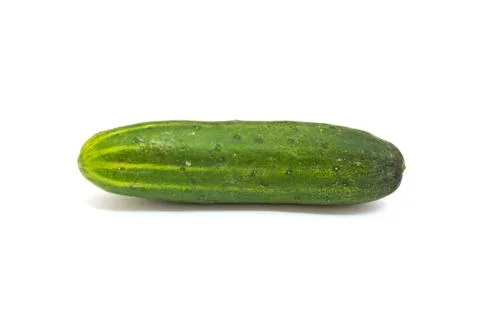 Cucumber isolated on white background Stock Photos