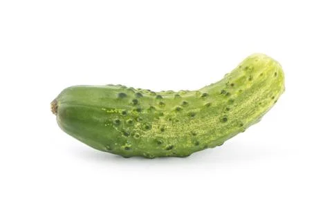 Cucumber isolated on white background Stock Photos