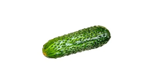 Cucumber isolated on white background Fotos de archivo