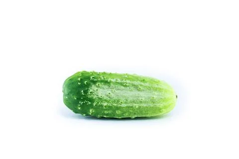 Cucumber isolated on white background Stock Photos