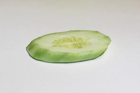 Cucumber isolated on a white background Stock Photos