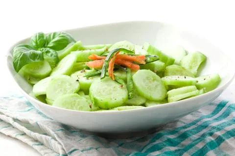 Cucumber salad Stock Photos