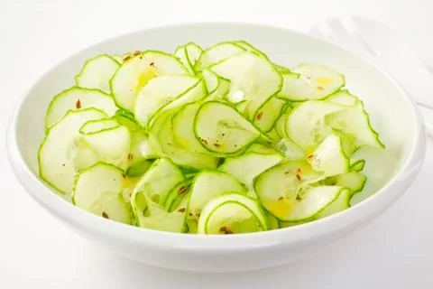 Cucumber salad Stock Photos