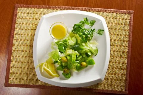 Cucumber salad Stock Photos