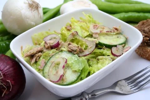 Cucumber salad Stock Photos