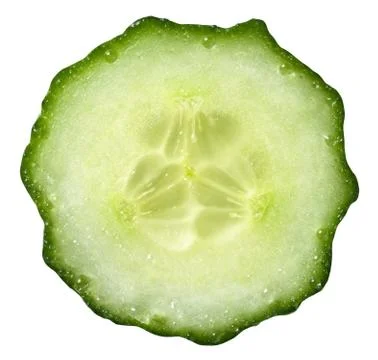 Cucumber slice Stock Photos
