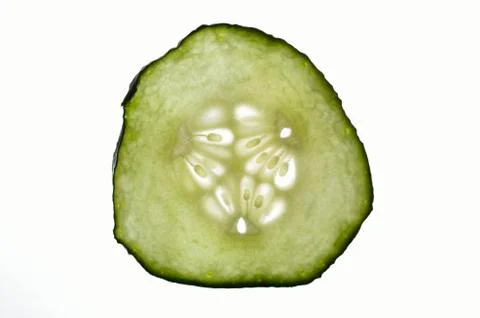 Cucumber slice Stock Photos