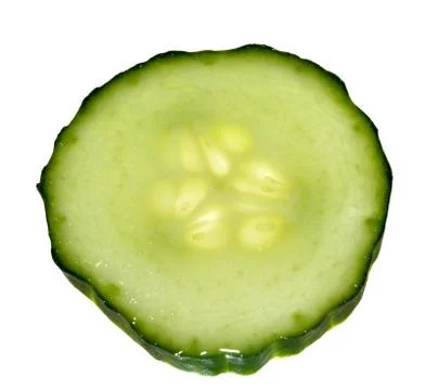 Cucumber slice Stock Photos