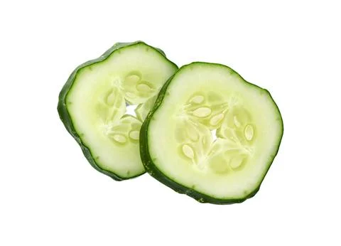 Cucumber slice Stock Photos