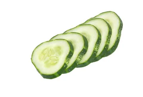 Cucumber slice Foto stock