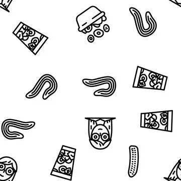 Cucumber slice vegetable green vector seamless pattern Stock Illustration