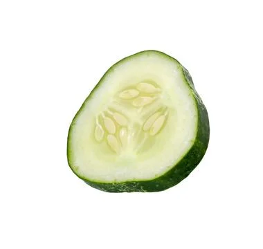 Cucumber slices Stock Photos
