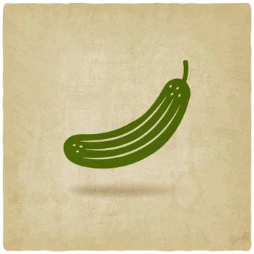Cucumber symbol Stock-Illustration