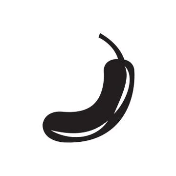 Cucumber symbol Stock Illustration