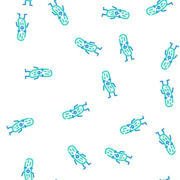 Cucumber vegetable character vector seamless pattern 스톡 일러스트
