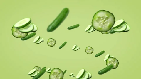 Cucumber vortex video, cucumber juice background video Stock-Footage 279146752