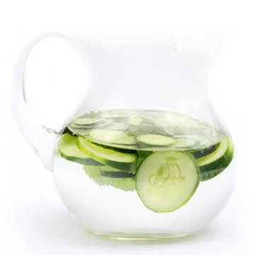 Cucumber water Stock Photos