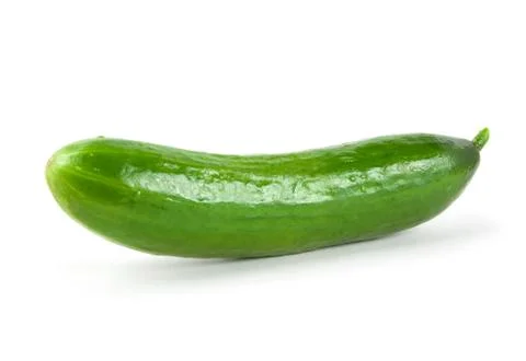 Cucumber on white background Foto stock