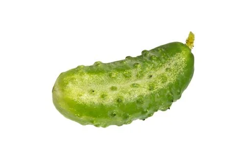 Cucumber on white Stock Photos