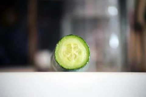 Cucumber wrapped in foil. Stock Photos