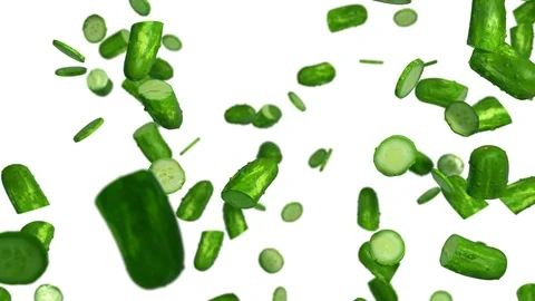 Cucumbers Video stock 95835506