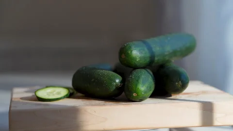 Cucumbers Stock Footage 232396710