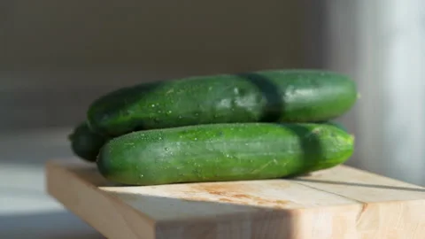 Cucumbers Video stock 232396720