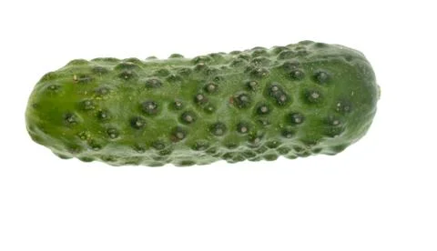 Cucumbers isolated on white background Stock Photos