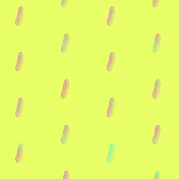 Cucumbers pattern in vibrant gradient holographic neon colors. Concept art Stock Photos