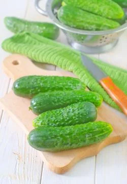Cucumbers Stock Photos