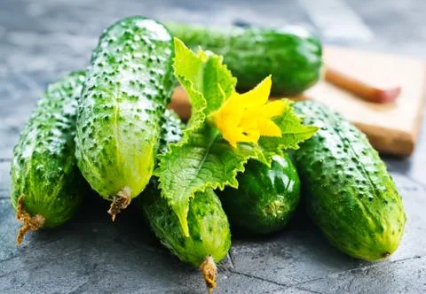 Cucumbers Stock Photos