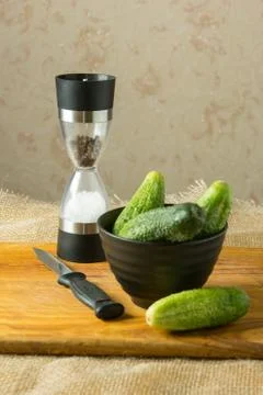 Cucumbers Stock Photos