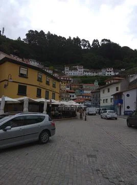 Cudillero Foto stock