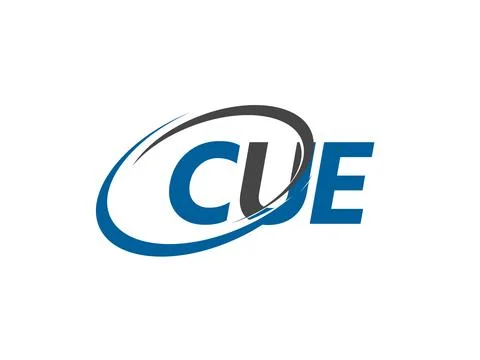 Cue creative logo design vector illustration Stock Illustration